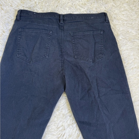 Loft Dark Gray Jeans Loft Gray Pants Gray Denim Pants - Picture 7 of 7